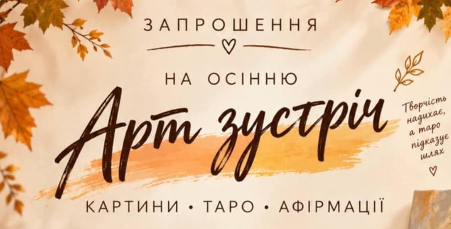 Арт-зустріч «Картина + афірмація + Таро» у Києві